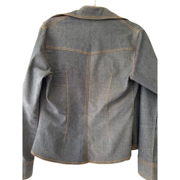 Fairy Brand Western Cowgirl Style Denim Fringe Jacket  - Small - Picture 11 of 12